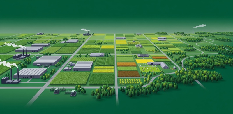 Danish agricultural landscape